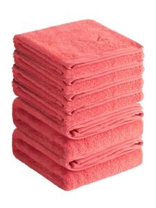 Полотенце для рук Sansibar Frottier Serie Classic, коралловый