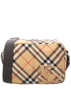Сумка через плечо Burberry Check Canvas Burberry, коричневый