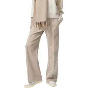 UNIQLO Женские повседневные брюки бежевого цвета