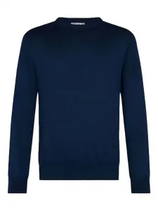 Свитер с круглым вырезом Mc2 Saint Barth, синий