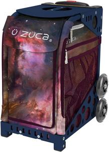 Спортивная сумка-вкладыш ZUCA Galaxy Nebula с темно-синей рамой и мигающими колесами, Navy Blue