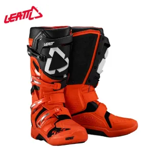 LEATT Мотоциклетные внедорожные ботинки, защитная обувь для трейла, южноафриканские трек-ботинки 5.5, оранжевые, размер 40.5