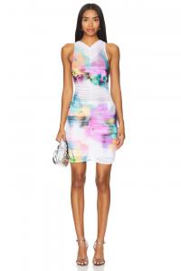 Платье хельса Afrm, цвет blur pansy