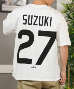 Футболка с коротким рукавом, бейсбольная, лицензионная MLB, бренд Fanatics, модель Shohei Ohtani Dodgers, белый цвет