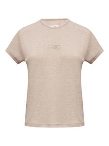 MM6 Maison Margiela футболка с принтом Numbers, нейтральный