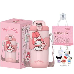 Термокружка с персонажами 500 мл Sanrio, Melody Thermos Mug + Pendant 1 + Life Gift Bag
