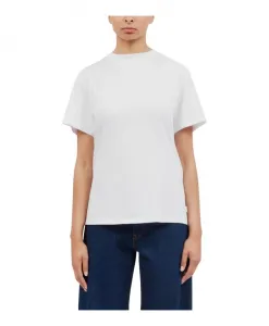 Хлопковая футболка для женщин Mm6 Maison Margiela, белый