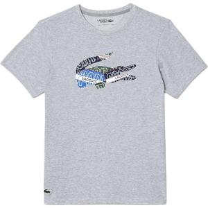 Футболка мужская серая LACOSTE, серый