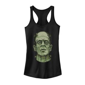 Юниорская портретная майка Universal Monsters Frankenstein с изображением головы Licensed Character