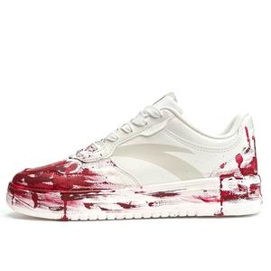 ANTA Легкие, амортизирующие, низкие, скейтбордные кроссовки унисекс, красные