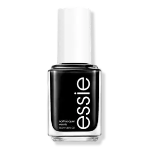 Черный, белый и нейтральный лак для ногтей Essie, Licorice (jet black)