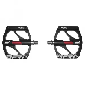 Педали Brn Flat CNC 6 Pins, серебряный