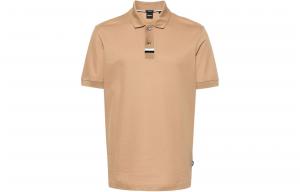 HUGO BOSS Поло SS24 мужская бежевая