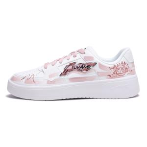 Женские легкие и дышащие низкие кроссовки для скейтбординга January 1 LINING, розовый