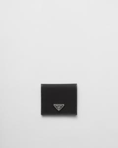Кошелек из переработанного нейлона Prada, черный