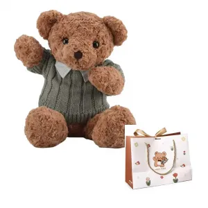 Плюшевая кукла мишка 50см/60см/70см/80см/110см высота AZLCL, зеленый