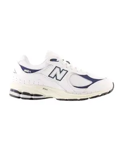 Белые кожаные кроссовки с сетчатой вставкой 2002r New Balance, белый