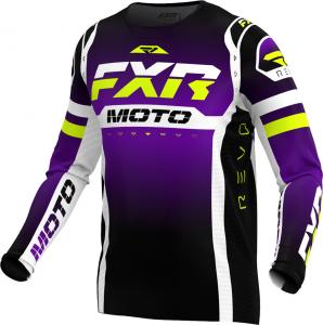 Джерси для мотокросса FXR revo pro le, Purple/White