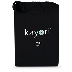 Простыня кайори «Нагано», 100% хлопковая фланель Kayori, черный