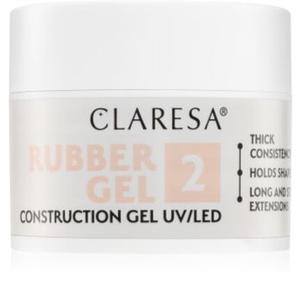 Резиновый гель для строительства Uvled 12 г Claresa