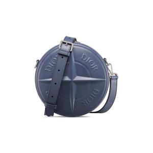 Сумка Dior x Stone Island Round Bag, синий