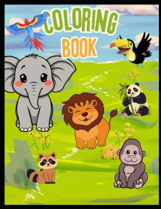 Animal World: Fun Coloring Adventure for Kids Ages 6-10 (Independently published)