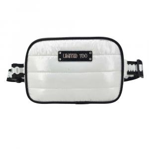 Стеганые поясные сумки Girls Limited Too стеганые, белый