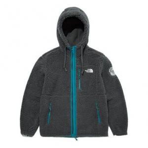 Куртка fleece hoodie jacket 'grey' The North Face, серый