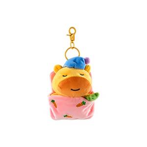 Капибара Lurp плюшевый кулон высота 12см MINISO