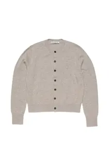 Кардиган на пуговицах Acne Studios, нейтральный