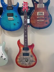 Электрогитара PRS SE Custom 24-08 - Цвет Charcoal Cherry Burst