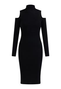 Платье faina Strick, черный