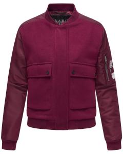 Куртка межсезонная NAVAHOO Willstehaben 14, бордовый