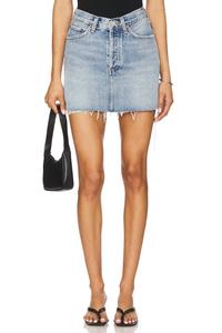 Мини-юбка с V-образным вырезом Agolde, Force