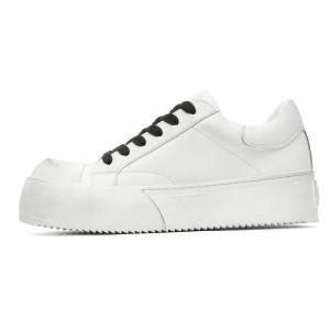 Нескользящие низкие кроссовки для скейтбординга унисекс Chi Wolf, White