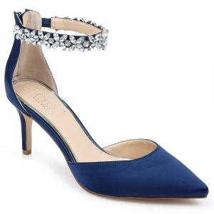 Туфли на каблуке Jewel Badgley Mischka Raleigh, navy
