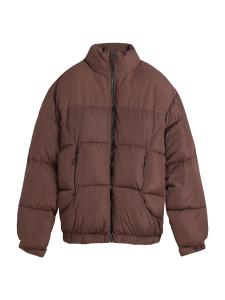 Зимняя куртка Bershka, шоколадный