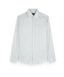 Мягкая рубашка с полосатым узором Paul & Shark, синий