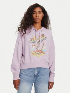 Толстовка свободного кроя All Time EBJFT00146 Billabong, фиолетовый