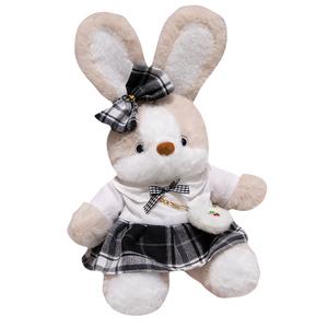 Куклы плюшевые Goodnight Floral Skirt Rabbit высота 35см MLING