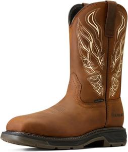 Мужские ботинки Ariat Workhog Xt Phoenix с защитным носком из углеродного волокна, коричневый