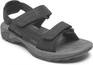 Мужские сандалии Rockport Byron с ремешком на щиколотке, черный