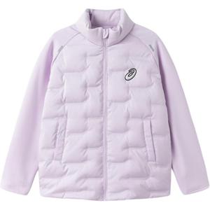 Пуховая куртка для спортивных занятий Asics фиолетовая подростковая