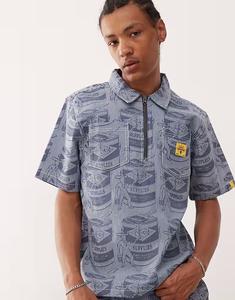 Футболока с принтом синего цвета Icecream