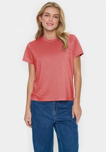 Базовая футболка HAGASZ REGULAR GLITTER Saint Tropez, красный