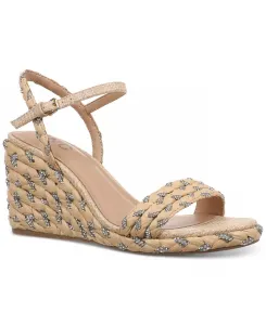 Женские эспадрильи на клиновидной подошве Gillaa I.N.C. International Concepts, коричневый