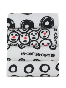Полотенце с принтом (набор из четырех) 10 CORSO COMO, белый