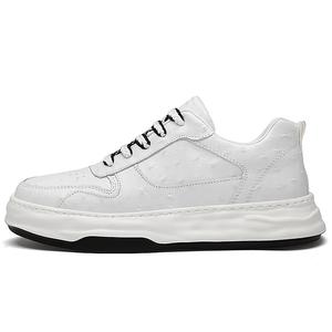 Нескользящие низкие кроссовки для скейтбординга, увеличивающие рост, для мужчин BOLE, White