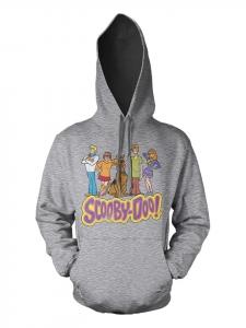 Толстовка серого цвета Scooby Doo