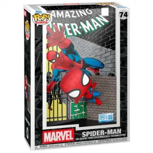 Фигурка Funko Marvel Comic Cover Spider-Man '65, 9 см, красный